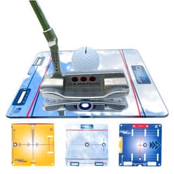 EyeLine Golf Putting Mirror, Golf Circuit Trainer, Portable Putting EyeLine Alignment Training Aids with Carry-on Bag, Indoor and Outdoor Practice, Golf Accessories, for Golf Trainer
