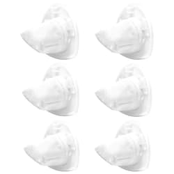 Blutoget 6 Pack VF110 Vacuum Filter-Compatible for Black and Decker Hand Vacuum Filter by Blutoget - Replaces CHV1410L CHV9610 CHV1210 CHV1510 CHV1410L32 HHVI315JO32 HHVI315JO42 HHVI320JR02 90558113-01