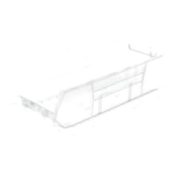Akro-Mils 30286 Super-Size AkroBins Plastic Storage Bins, Space-Saving Stackable Bins for Garage Organization Bins, Classroom Organization, Warehouses, 24-Inch L x 11-Inch W x 7-Inch H, Clear, 4-Pack