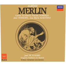 Isaac Albeniz (Performer), José De Eusebio (Performer), Carlos Alvarez (Performer), Plácido Domingo (Performer), Jane Henschel (Performer), Ana María Martínez (Performer), Carlos Chausson (Performer), Christopher Matman (Performer), Felipe Bou (Performer), Orquest Sinfónia de Madrid (Performer) & 7 more Format: Audio CD Albéniz - Merlin / Álvarez, Domingo, Henschel, Martínez, Eusebio, Orquest Sinfónia de Madrid
