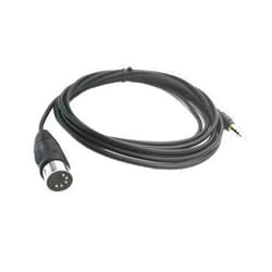 SinLoon 5-Pin DIN-Male Cable, 5 Pin Din Plug to 3.5mm(1/8in) TRS Stereo Male Jack Stereo Audio Cable for Playing The Musical Instrument Signal Output 3m (10 feet,3.5M-5 DIN M)