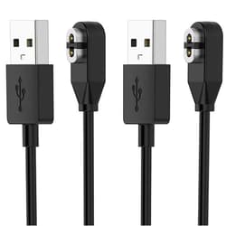Emilydeals Charging Cable for Shokz OpenRun, OpenRun Pro, OpenRun Mini, AfterShokz Aeropex AS800, OpenComm ASC100SG, Replacement USB Charger Cable Cord Bluetooth Headphones Accessories (2Pack, 3.3ft/1m)
