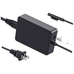 WOSUKK Surface Pro Charger for Microsoft Surface Pro 9, 8, 7+, 7, 6, 5, 4, 3, X, Surface Laptop 5, 4, 3, 2, 1, 65W Windows Surface Tablet Charger Support 44W, 36W