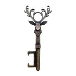 Newrys Beer Bottle Openers Corkscrew, Vintage Metal Deer Head Beer Bottle Opener Holiday Party Gift Bar Kitchen Tool - Great Idea Bronze