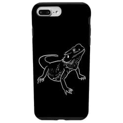 Cute Bearded Dragon Line Lover Gift Owner Love iPhone 7 Plus/8 Plus Cute Bearded Dragon Line Lover Gift Owner Love Case