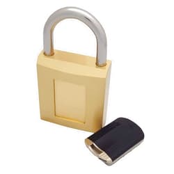 Capitol Industries Inc. Capitol Industries Magnetic Padlock, Magnetic Lock in Heavyduty Brass, M-8000