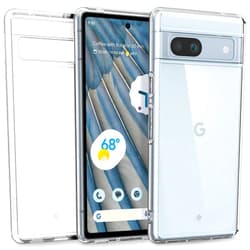 Caseology Capella for Google Pixel 7a Case 5G [Military Grade Drop Tested](2022) - Crystal Clear