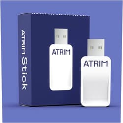 Atrim ZWave Stick 800 Series Long Range DIY hub, LR, USB, Z-Wave Plus v2, use with Home Assistant