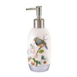 Avanti Linens - Soap Dispenser/Lotion Pump, Countertop Accessories, Nature Home Decor (Love Nest Collection)