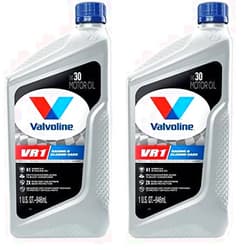 Valvoline VR1 Racing SAE 30 Motor Oil 1 QT (Pack of 2)