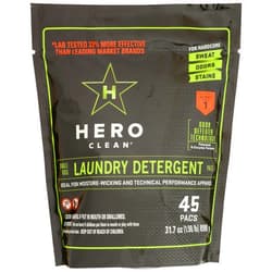Hero Clean Laundry Detergent PACS, Scent 1, 45-Count