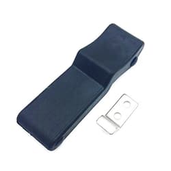 OWACH Flexible Draw Latch 4'' Soft Black Rubber Replacement Southco C7-10 for Cooler, Boat Compartment, Cargo Box