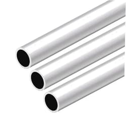 uxcell 6063 Aluminum Round Tube, 300mm Length 16mm OD 13mm Inner Dia Seamless Aluminum Straight Tubing 3 Pcs
