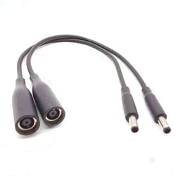 RAINSUNG Tip Adapter Converter Cable 7.4 to 4.5mm for Dell Laptop Power Supply 30w 40w 45w 65w 90w 120w 135w D5g6m 0d5g6m M3800 XPS 12 13 9350 3960 15 5930 5950 Inspiron 11 13 14 15 17 3000 5000 7000 [2Pack]