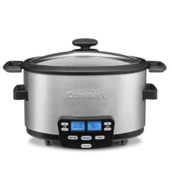 Cuisinart MSC-400 3-In-1 Cook Central 4-Quart Multi-Cooker: Slow Cooker, Brown/Saute, Steamer