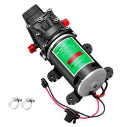 LONGRUNNEW High-Performance 12V Water Pump 6L/Min, 1.56GPM, 100PSI, for RV, Camper, Marine, Lawn Watering - Durable, Self-Priming with Overvoltage Protection