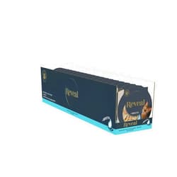 Reveal Natural Wet Cat Food, 18 Count, Grain Free, Limited Ingredient Cat Food Cups, Sardine with Mackerel in Broth, 2.12 oz Easy Peel Cups