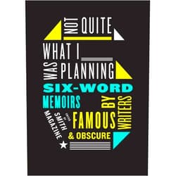 Rachel Fershleiser,Larry Smith Not Quite What I Was Planning: Six-Word Memoirs by Writers Famous and Obscure