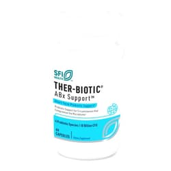 Klaire Labs ABX Support Probiotic - 10 Billion CFU Supplement for Support During Antibiotic Therapy, Hypoallergenic & Non-Dairy (28 Capsules)