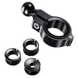 HYT TECH Aluminum Alloy Ball Mount Base with 17mm TPU Ball Fits to 0.5