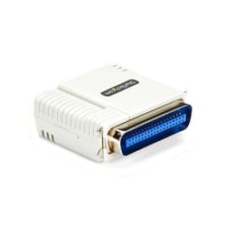 StarTech.com Ethernet to Parallel Network Print Server, 10/100Mbps LAN, WebUI, Centronics Ethernet Printer Server Adapter, TAA