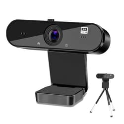 Kaisangtu Webcam 2K Full HD Web Camera with Microphone Wide Angle Webcam with Tripod & Privacy Cover Autofocus Streaming Webcam Plug & Play USB Webcam for PC Mac Laptop Desktop Computer