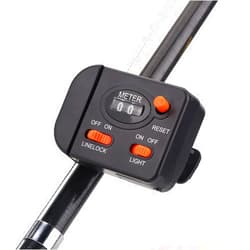 Dioche Fishing Line Counter, Professional Clip-on Fishing Rod Line Counter Depth Finder Digital Display
