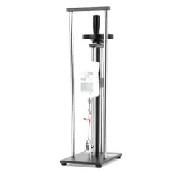 Mxmoonfree Force Gauge Stand Manual Force Test Stand Push Pull Gauge with 1 Pcs Testing Clamp, Hand Wheel Operated, 280mm/11’’ Stroke, ESD Model Test Stand (No Force Gauge, Test Stand ONLY)