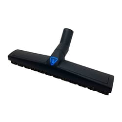 Wessel-Werk Deluxe Vacuum Floor Brush, Multi-Surface Vacuum Brush Attachment with 360° Swivel Neck, Soft Rubber Wheels, and Horse Hair Bristles Brush Nozzle (D 360-14 inch Brush, 1-1/4