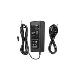 Cysljoyful 12 Volt Power Adapter 5 Amp Universal AC Adapter, 100-240 50/60Hz AC to 12V DC Power Supply 5A Cord Transformer, 5.5mm x 2.5mm Plug & 1 More Tip