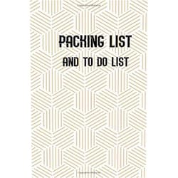 Vanessa Robins Packing List and To Do List: Packing List To do List Men and Women Checklist Trip Planner Vacation Planning Adviser Itinerary Travel Pack List Diary Planner Organizer Budget Expenses Notes.(Art4)