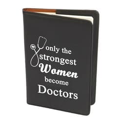 Gzrlyf Doctor Notebook only the Strongest Women Become Doctors Leather Journal Future Doctor Gifts for Women New Doctor Gift (strongest women)