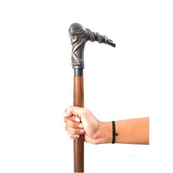 ARTIZANSTORE Brass Walking Stick Solid Vintage Designer Crab Head Wooden Cane Antique Style