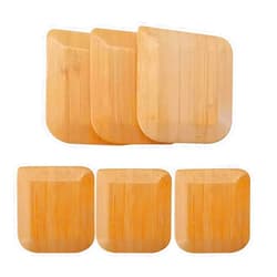 Kep-Mve Bamboo Pan Scraper Tool (Pack of 6), Size 2.4