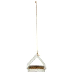 Esschert Design FB410 Series Aged Resin Triangular Feeder