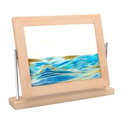 Coitak Moving Sand Art Picture, Dynamic Sand Picture, Desktop Moving Sand Art for Home Decor and Office