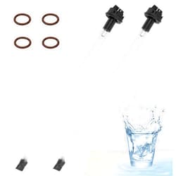 Trdzi UV Bulbs Compatible with Viqua 602805-43W UV-C Lamp for Trojan Max C, Max D, C4, D/Plus, D4/Plus, IHS12-D4 Systems, 4-Pins Base, Quartz Sleeve & O-Rings, 2 Pack