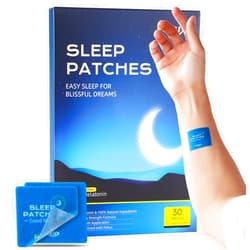Fekux Sleep Patches for Adults Extra Strength - 30 Count Sleep Patches for Adults, 100% Natural Ingredients & Long-Lasting Sleeping Patches