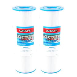 LOIOLFIL FC-2390 Hot Tub Filter, Replaces Pleatco PRB50-IN, Unicel C-4950, 373045, 03FIL1600, 17-2380, Compatible Whit Jacuzzi J210/J220/J235/J245/J275 Series Filter, 50 Sq.Ft Spa Filter, 2 Pack