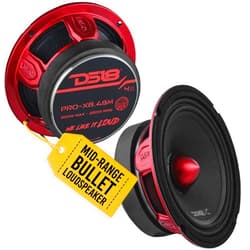 DS18 PRO-X6.4BM Loudspeaker - Pair of 6.5