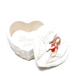 Hodao Angel figurines Angel gift Sculpted Hand-Painted Keepsake Box