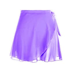 Yolev Women's Ballet Wrap Skirt Chiffon Dance Wrap Skirt with Adjustable Waist Tie Gymnastics Ballet Skirts for Women