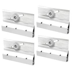 Threelf 4 Pack M 6053 Frameless Shower Door Roller Assemblies – 3/4
