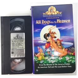 Format: VHS Tape All Dogs Go to Heaven