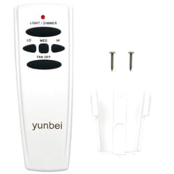Yunbei Fan-HD Ceiling Fan Remote Control Replacement for Hampton Bay Hunter with Wall Mount, for L3H2010FANHD UC7078T CHQ7078T CHQ8BT7078T HD5(Remote Only)