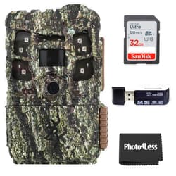 Browning Trail Camera Defender Pro Scout Max Cellular Trail Camera, AT&T and Verizon, Bundle with 32GB SDHC Memory Card, Hi-Speed SD USB Card Reader
