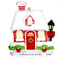 Ornamentstokeep Our First Christmas in Our New Home Ornament 2024 - New Home Ornament, 1st Home ~ New Home, Townhouse, Condo, New Home Owner Gift, Condominium Ornament