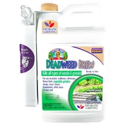 Bonide Captain Jack's Deadweed Brew, 128 oz Ready-to-Use with Attached Power Sprayer, Controls All Types of Weeds and Grasses, For Organic Gardening