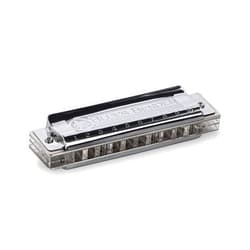 Hohner Accordions Hohner Harmonica Blues Bender Harmonica, Key of E, Stainless steel (M586BX-E)