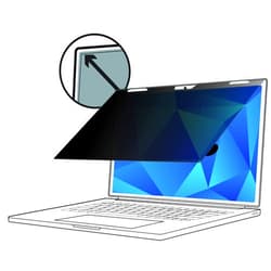 3M Touch Privacy Filter for 13in Full Screen Laptop with Comply Flip Attach, 3:2 (PF130C3E)